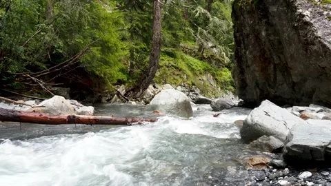 Mountain river Stock Footage 208121612