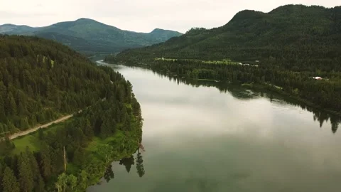 Mountain River Stock Footage 219270664