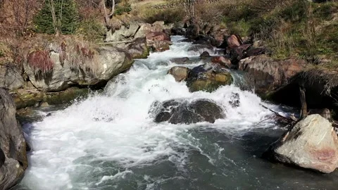Mountain river Stock Footage 224291016