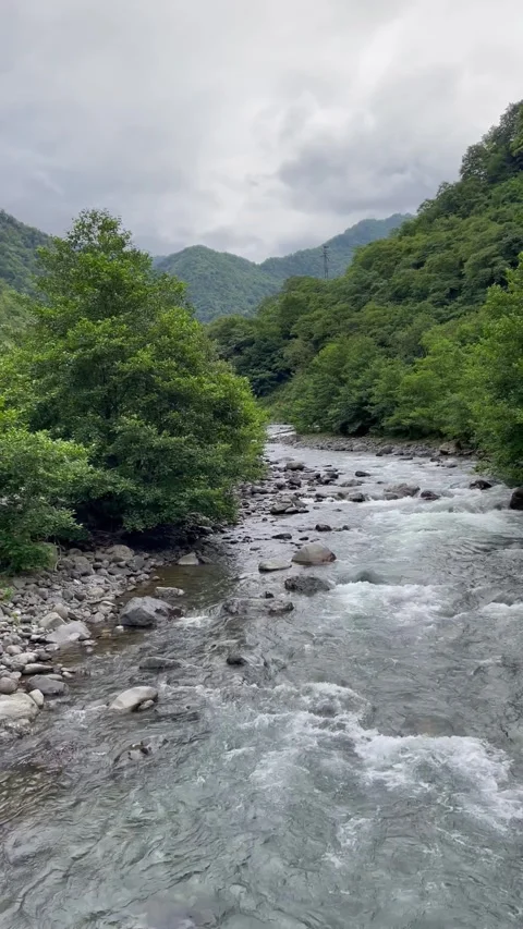 Mountain River Stock Footage 247068054