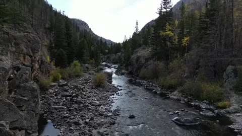 Mountain River Stock Footage 249578806