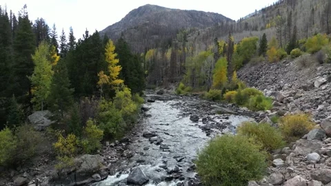 Mountain River Stock Footage 249578881