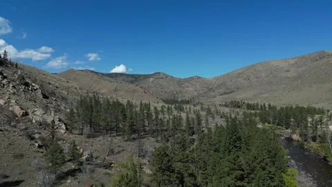 Mountain River Video stock 249970197