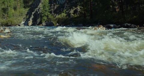 Mountain river Stock Footage 305507093