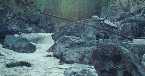 Mountain river Stock Footage 305507631