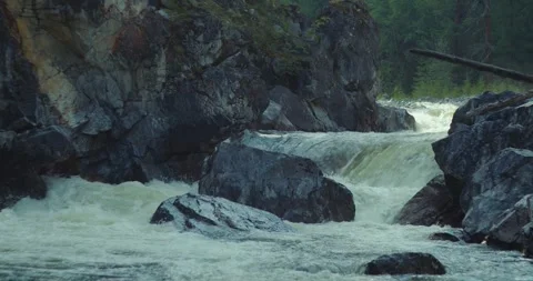 Mountain river Stock Footage 305507822