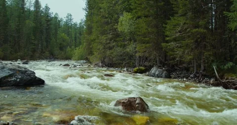 Mountain River Stock Footage 305790962