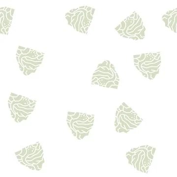 Mountain river glyph seamless pattern Stock Illustration