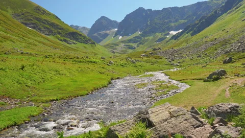 Mountain river in the mountains. Stock Footage 292869293