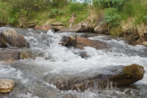 Mountain river Foto stock