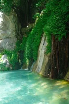 The mountain river. Stock Photos