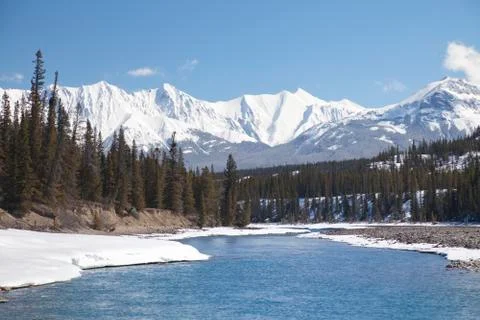 Mountain river Stock Photos