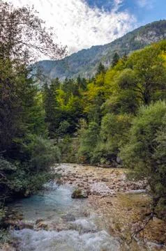 Mountain river Stock Photos