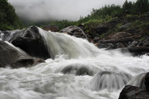 Mountain river Stock Photos