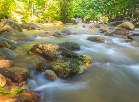 Mountain river Stock Photos