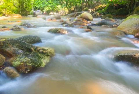 Mountain river Stock Photos