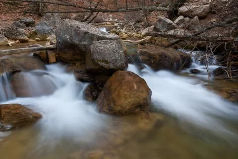 Mountain river Stock Photos