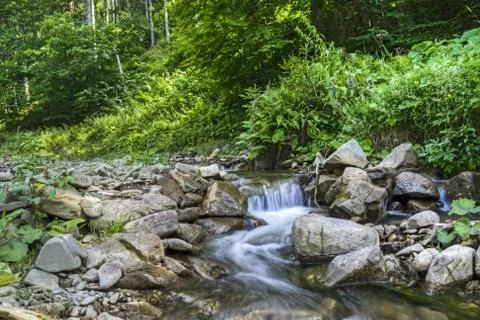 Mountain river Stock Photos