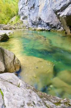 Mountain river Stock Photos