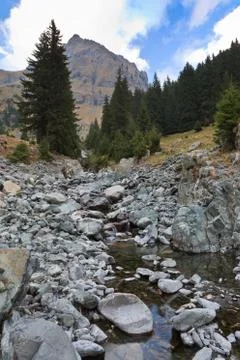 Mountain river Stock Photos