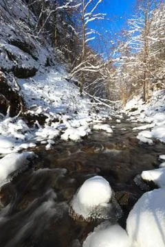 Mountain river Stock Photos