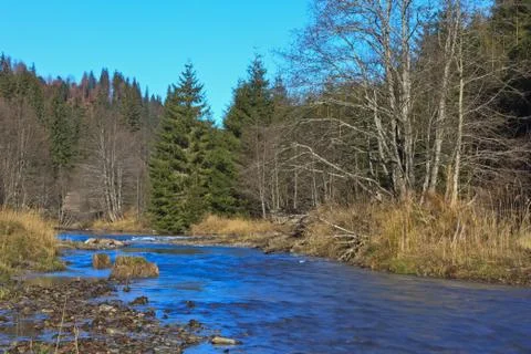 Mountain river Stock Photos