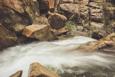 Mountain river Stock Photos