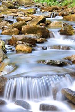 Mountain river Stock Photos