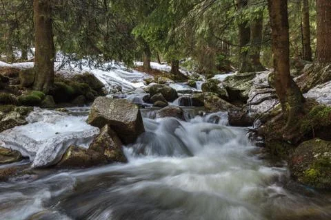 Mountain river Stock Photos