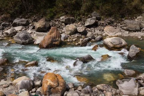 Mountain river Stock Photos