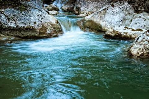 Mountain river Stock Photos