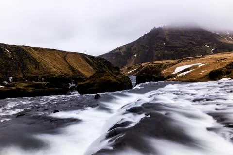 Mountain river Foto stock