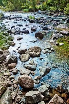 Mountain river Stock Photos