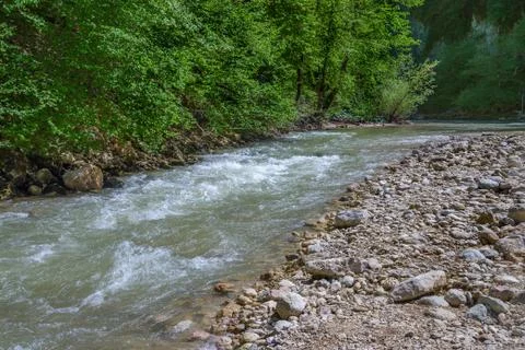 Mountain river Stock Photos