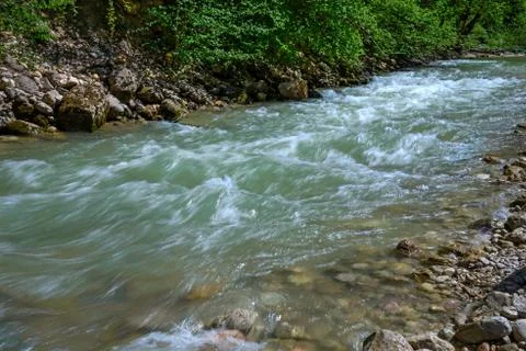 Mountain river Stock Photos