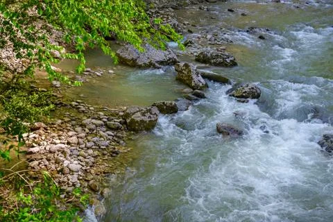 Mountain river Stock Photos