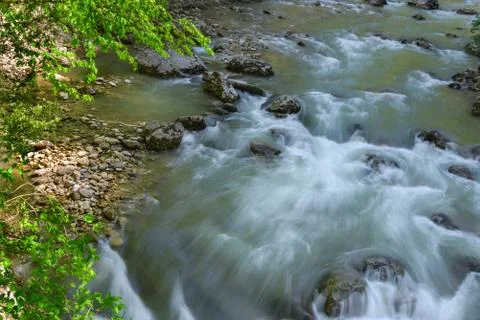 Mountain river Stock Photos