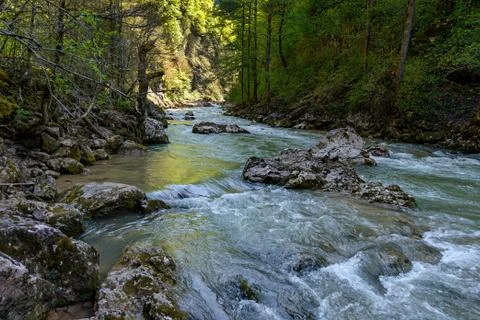 Mountain river Stock Photos