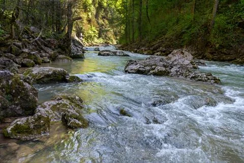Mountain river Stock Photos