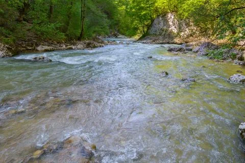 Mountain river Stock Photos