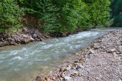 Mountain river Stock Photos