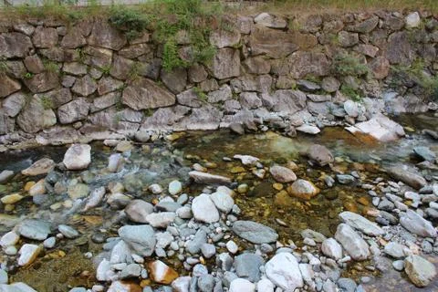 Mountain river 스톡 사진