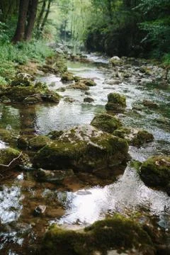 Mountain river Stock Photos