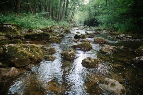 Mountain river Stock Photos