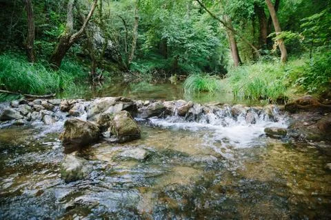 Mountain river Stock Photos
