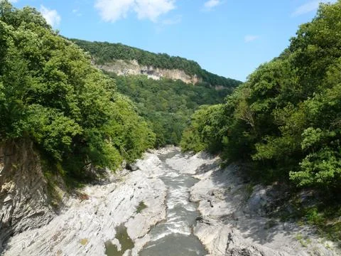 Mountain river Foto stock