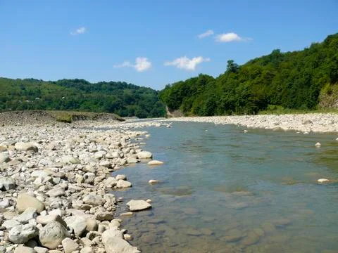 Mountain river Stock Photos