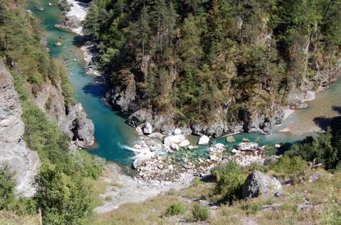 Mountain river Stock Photos