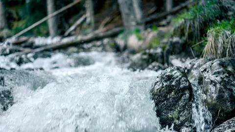 Mountain river Stock Photos