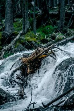 Mountain river Stock Photos